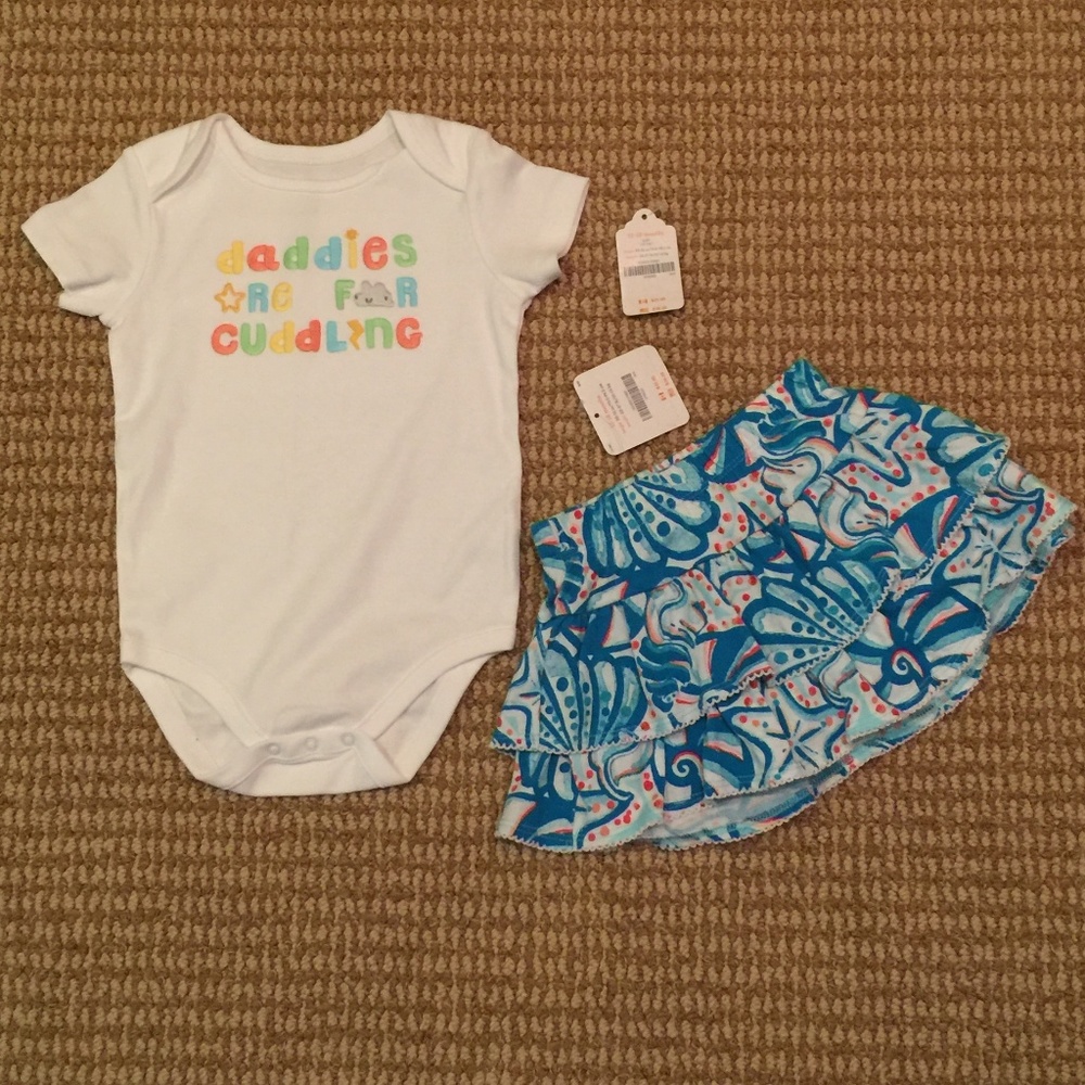 Gymboree Daddies Are For Cuddling Outfit 12-18 NWT